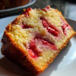 Strawberry Pound Cake Loaf
