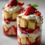 Strawberry Shortcake Trifle Jars