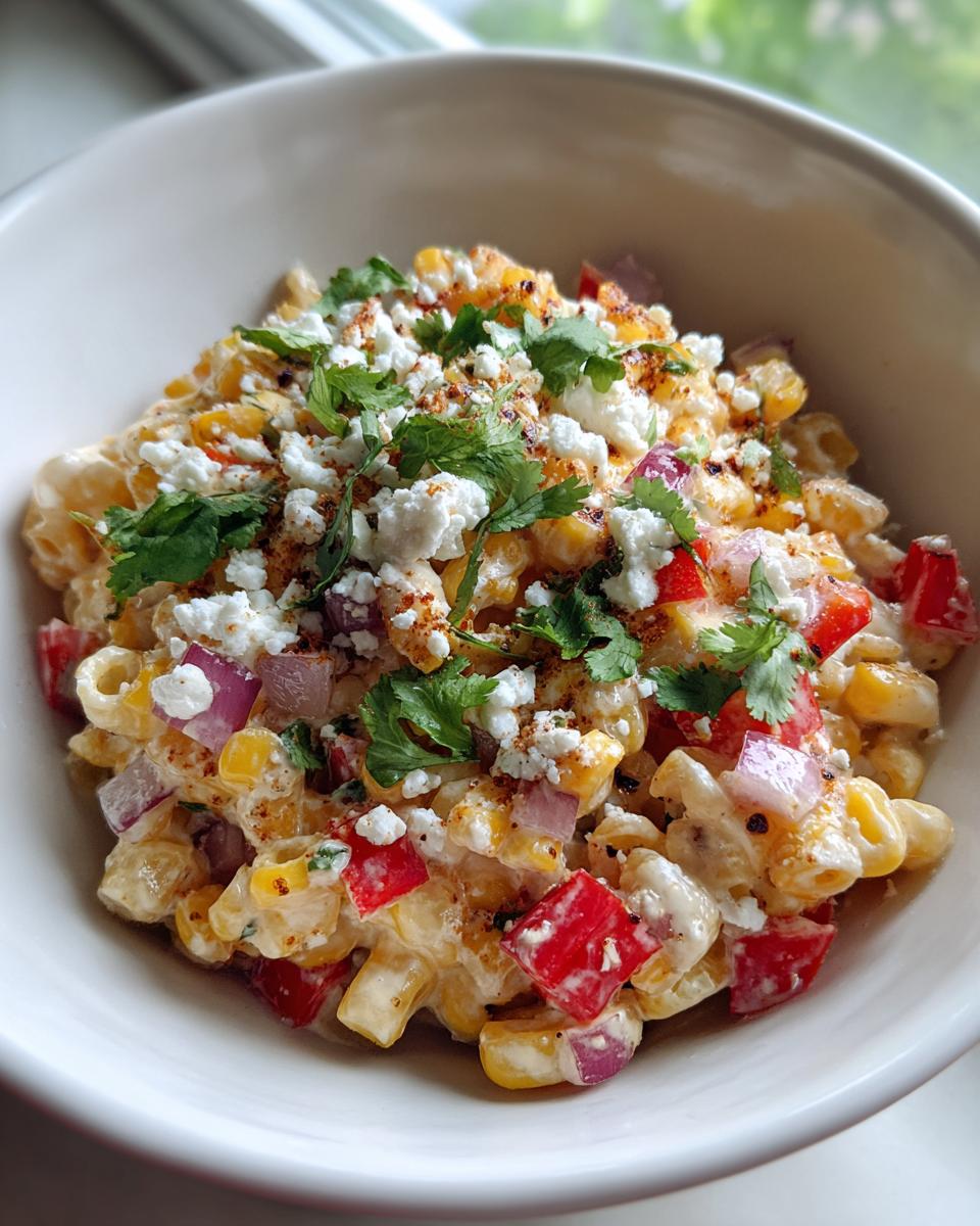 Street Corn Pasta Salad for Potlucks - detail 1