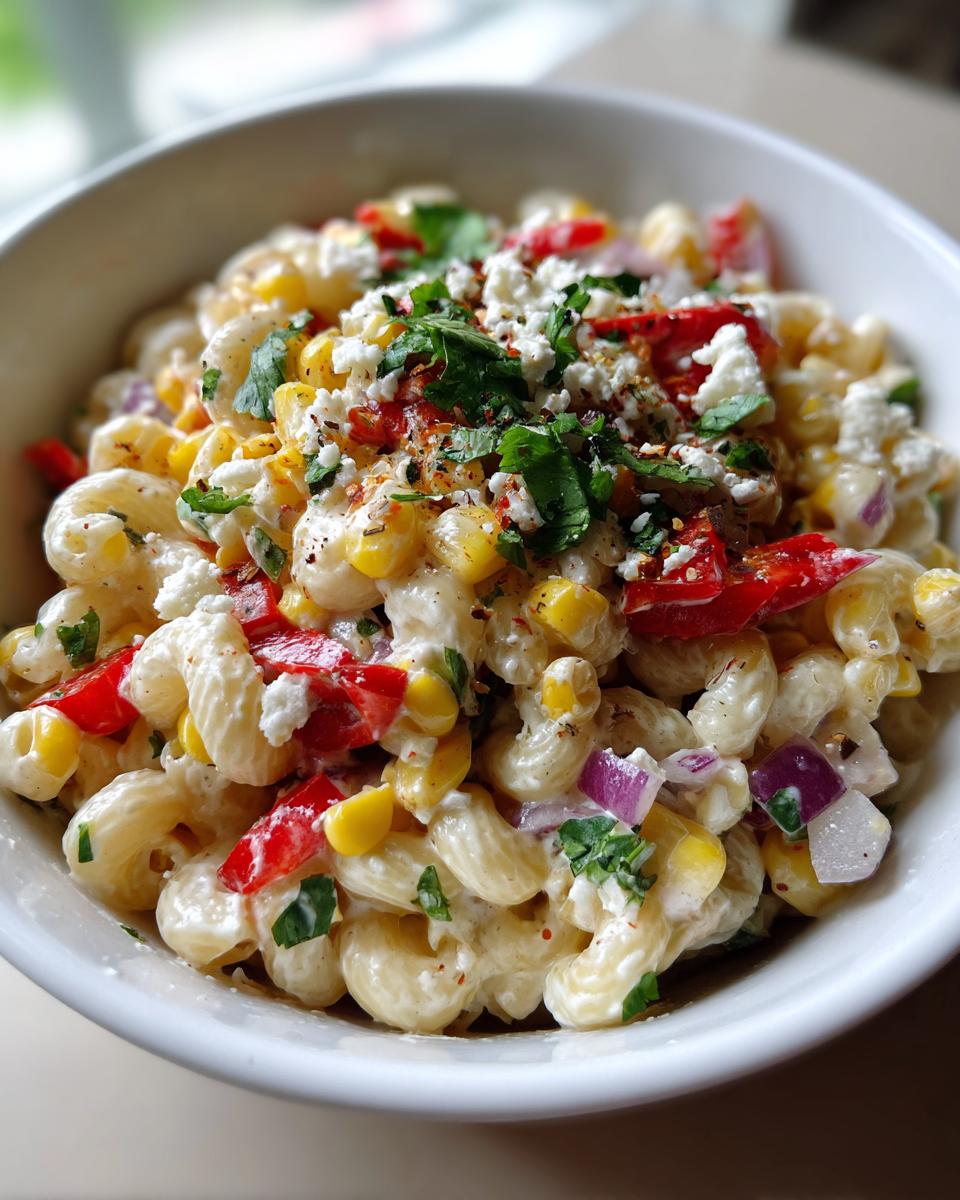 Street Corn Pasta Salad for Potlucks - detail 2