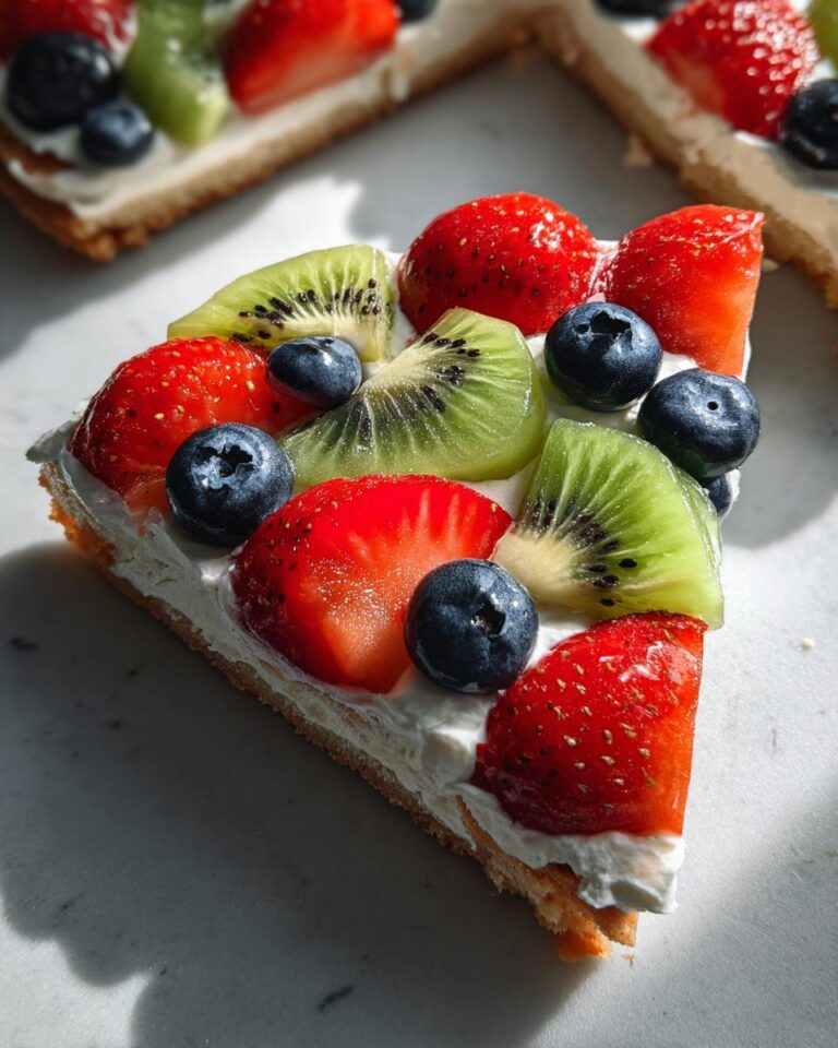 Sugar Cookie Fruit Pizza