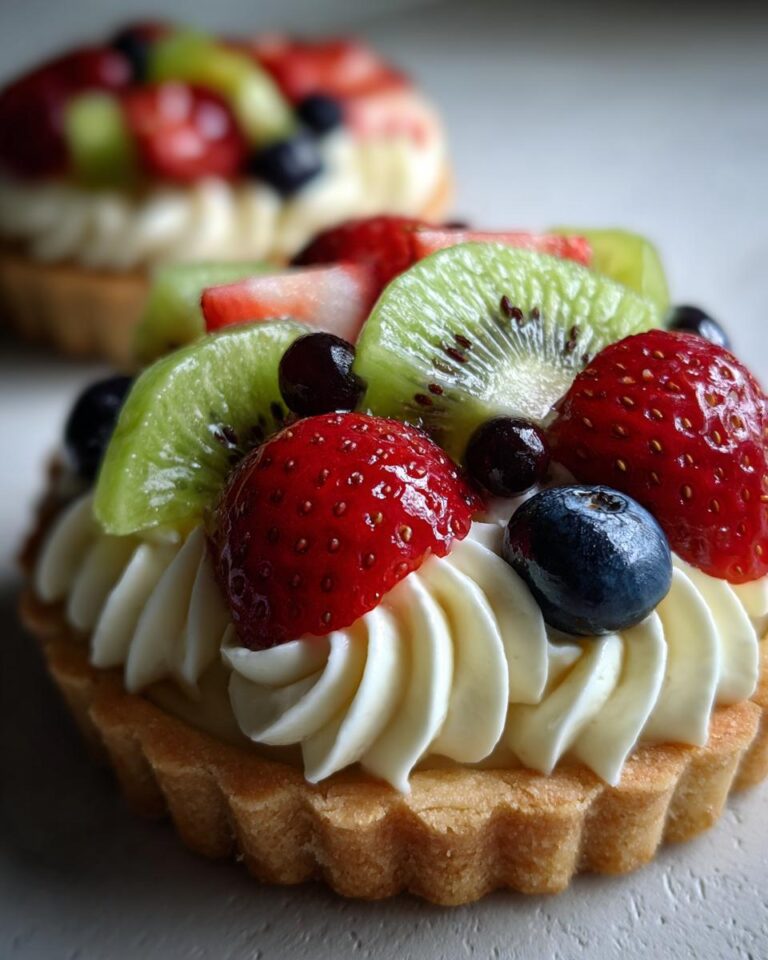Sugar Cookie Fruit Tarts