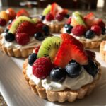 Sugar Cookie Fruit Tarts (Party Dessert)