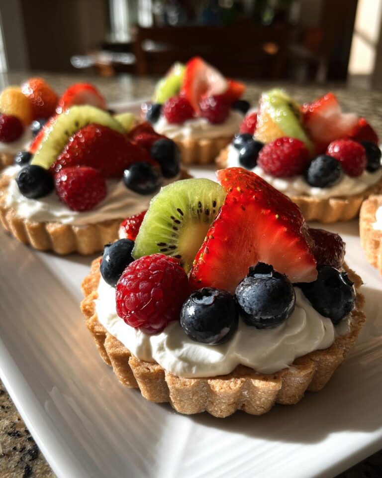 Sugar Cookie Fruit Tarts (Party Dessert)