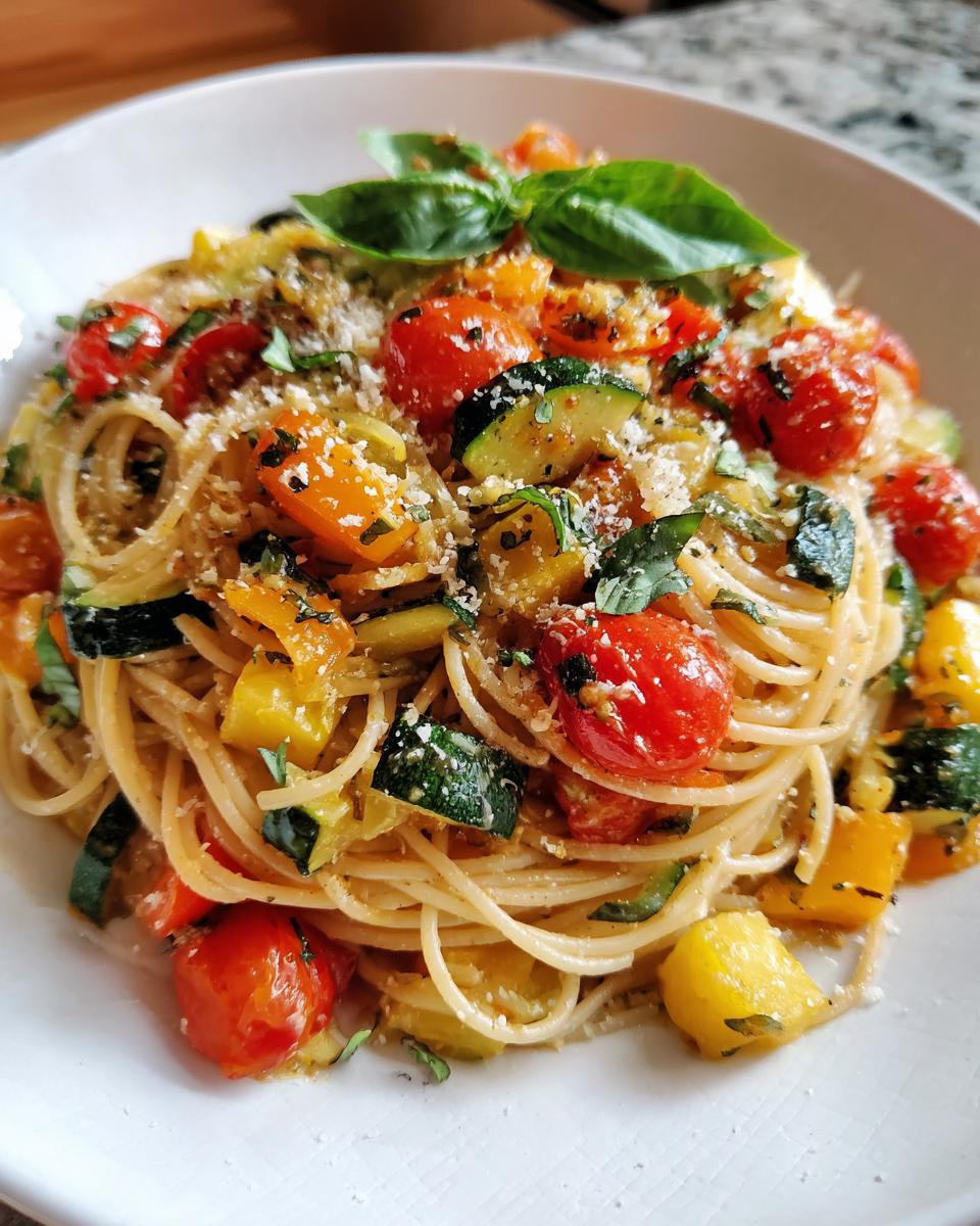 Summer Garden Pasta - detail 1