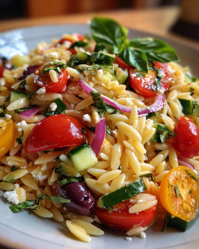 Summer Orzo Pasta Salad