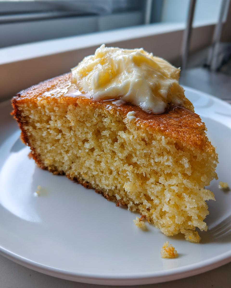 Sweet Cornbread with Honey Butter - detail 1