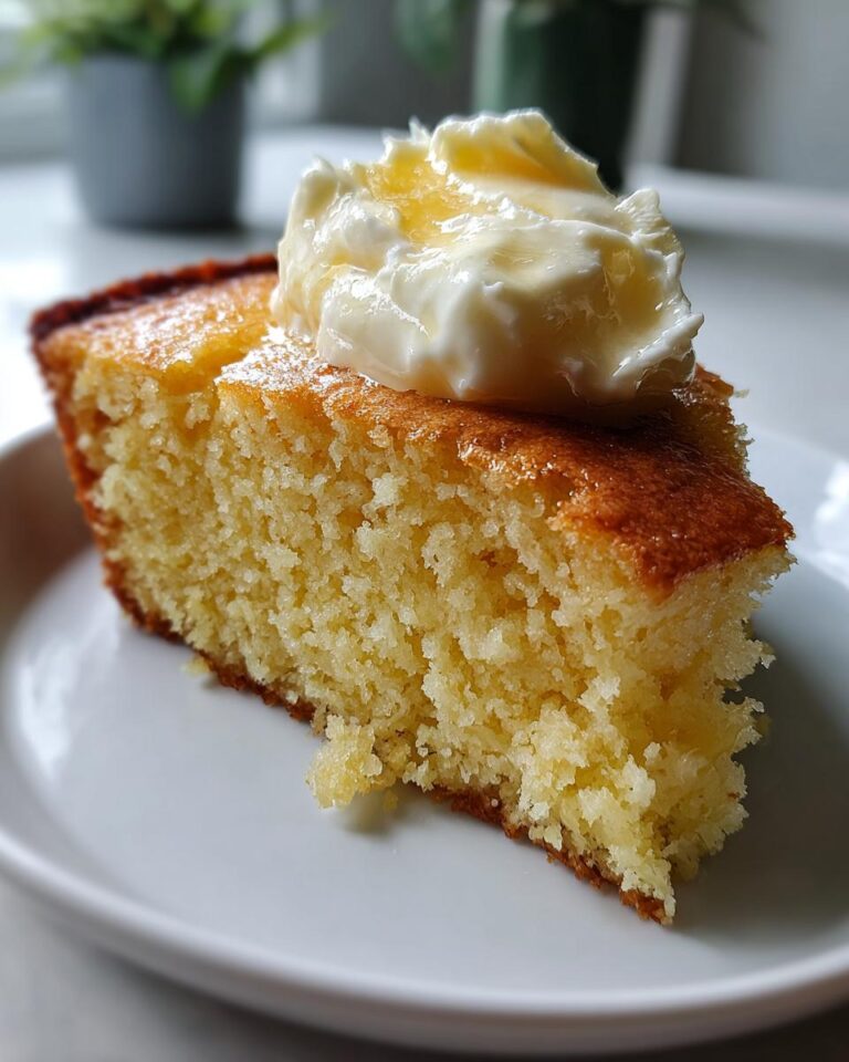 Sweet Cornbread with Honey Butter