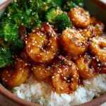 Teriyaki Shrimp Rice Bowl