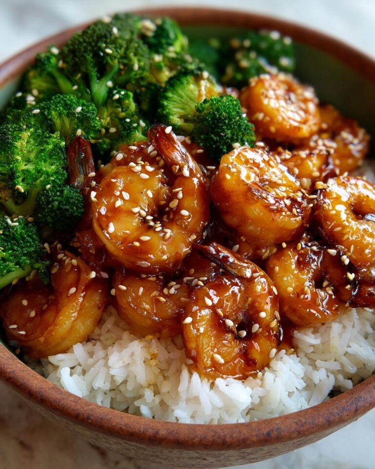 Teriyaki Shrimp Rice Bowl