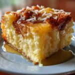 Vanilla version Pineapple Dump Cake