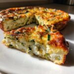 Zucchini Egg Frittata (Quiche-Style)