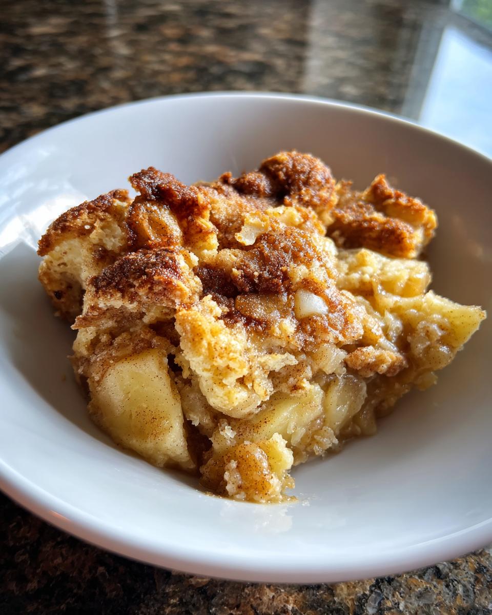 apple dump cake recipe - detail 1