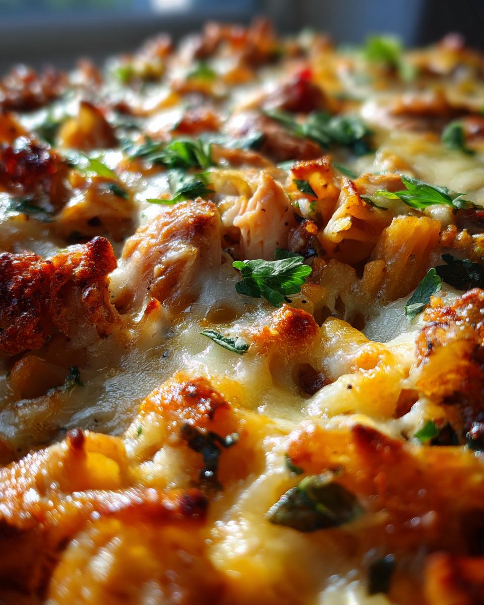 bbq chicken casserole - detail 1
