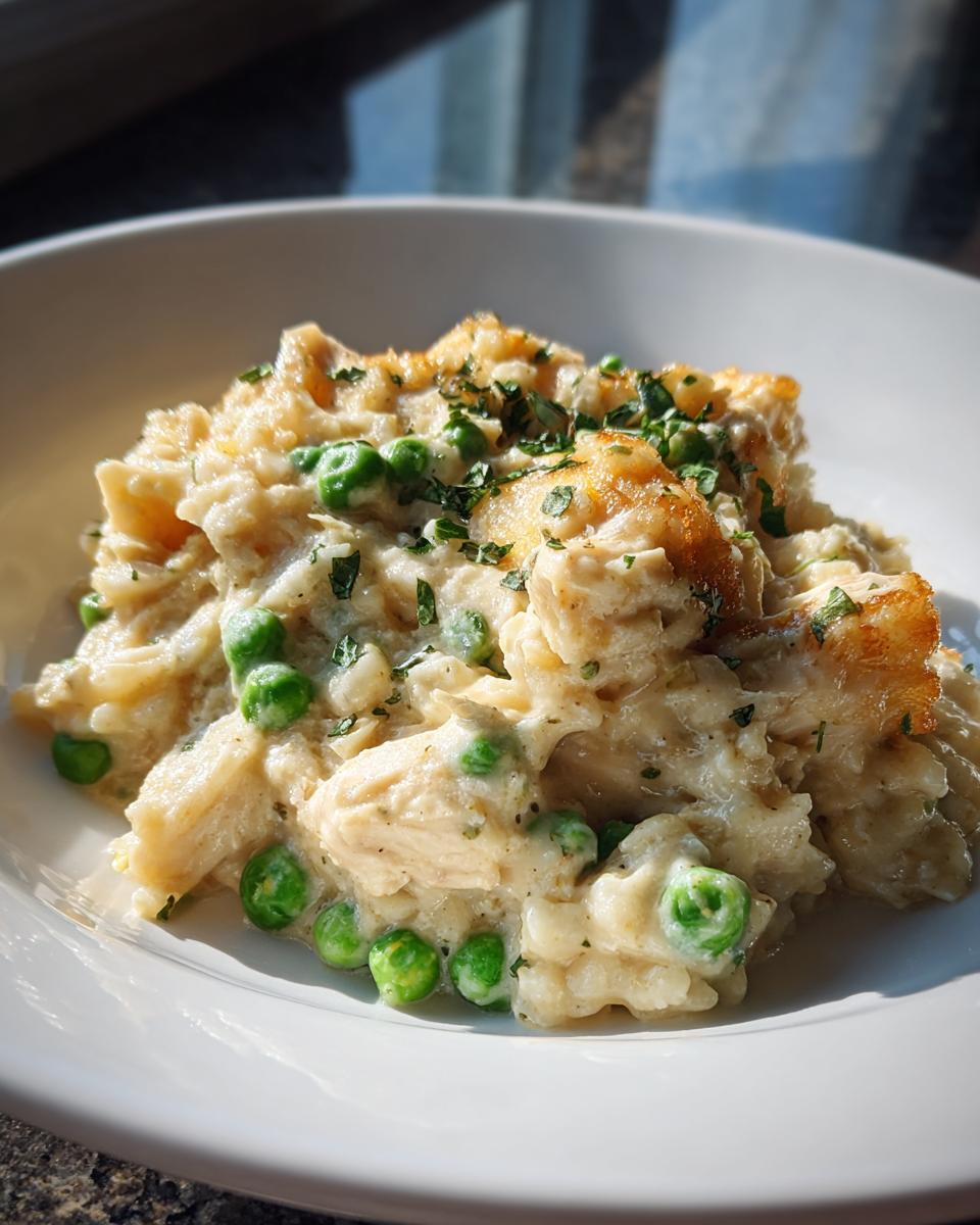 chicken and rice casserole - detail 1