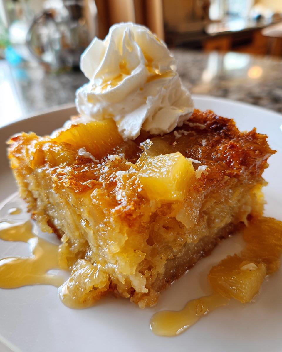 pineapple dump cake recipe - detail 2