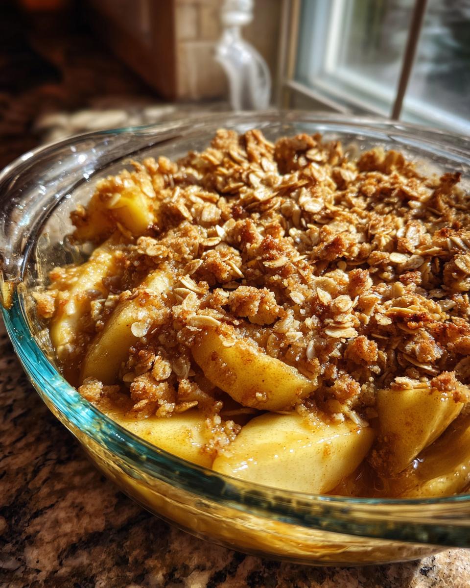 4 Ingredient Apple Crisp - detail 1