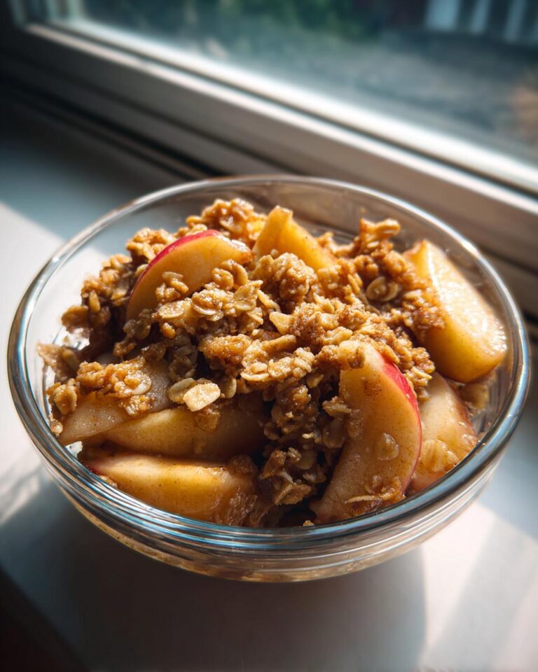 4 Ingredient Apple Crisp