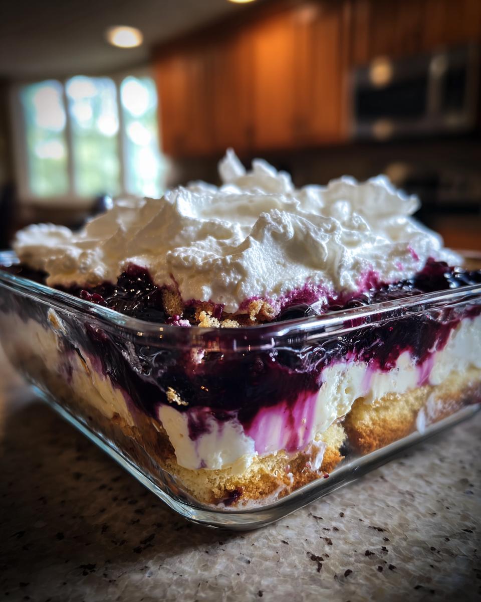 Blueberry Jamboree Dessert - detail 2