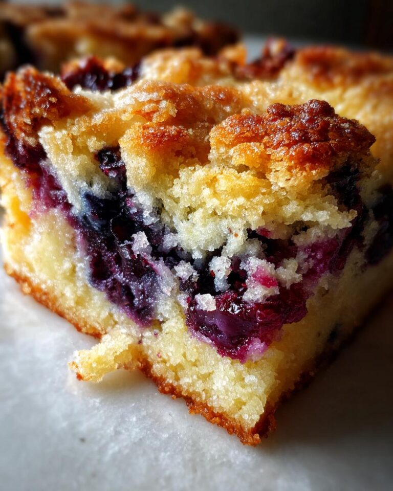 Blueberry Lemon Dump Cake