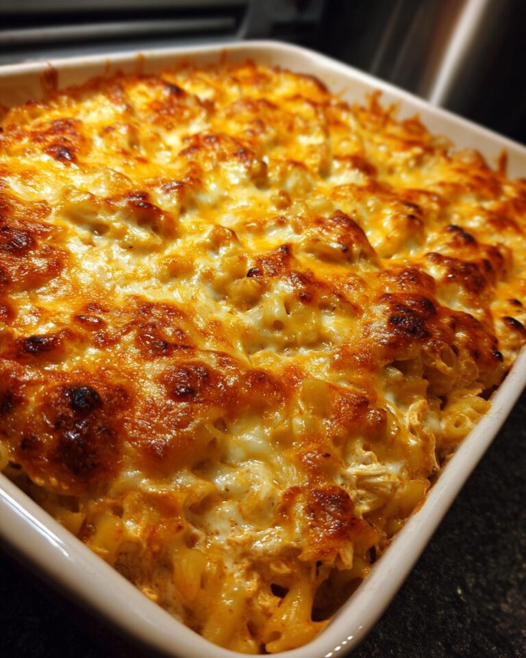Buffalo Chicken Casserole