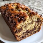 Chocolate Chip Banana Bread brown