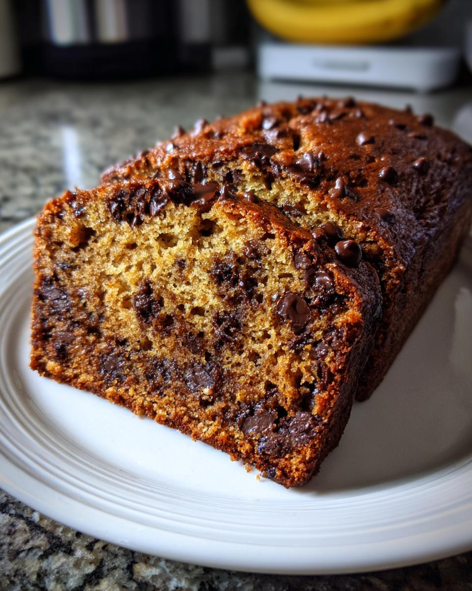 Chocolate Chip Banana Bread brown - detail 2