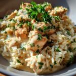 Creamy Chicken and Rice Skillet Dinner
