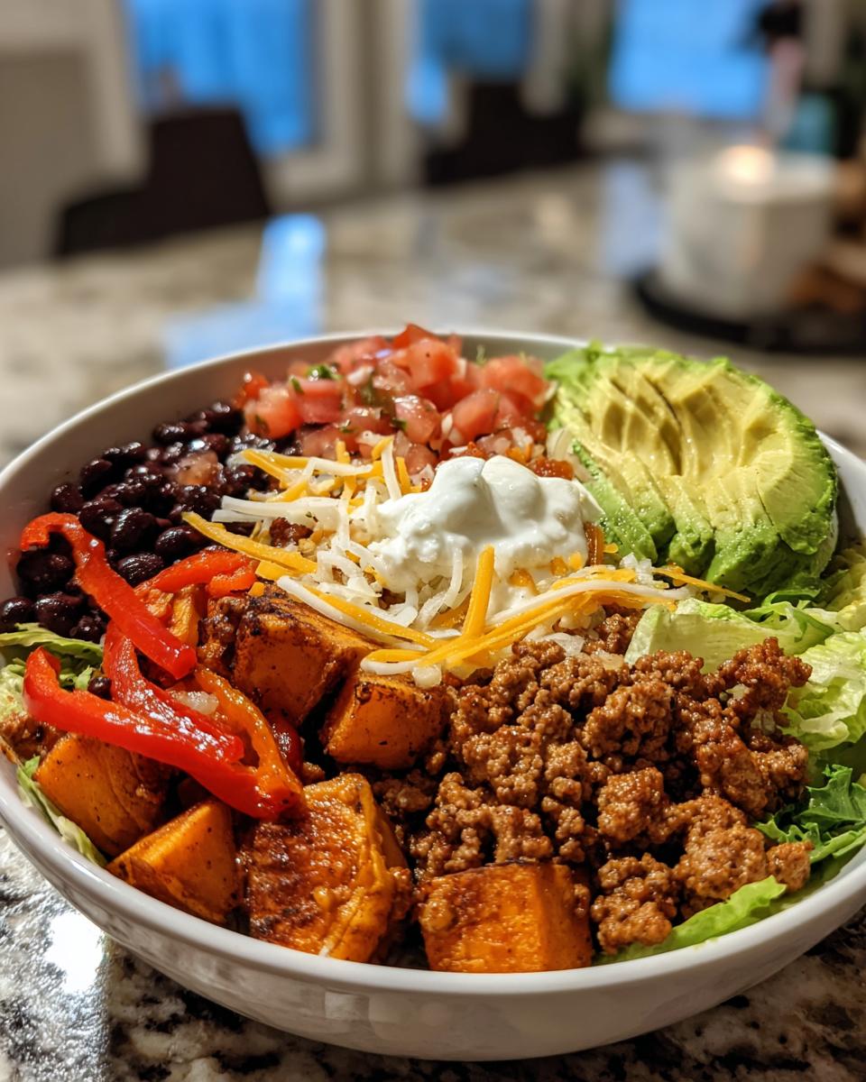Healthy Taco Bowls - detail 2