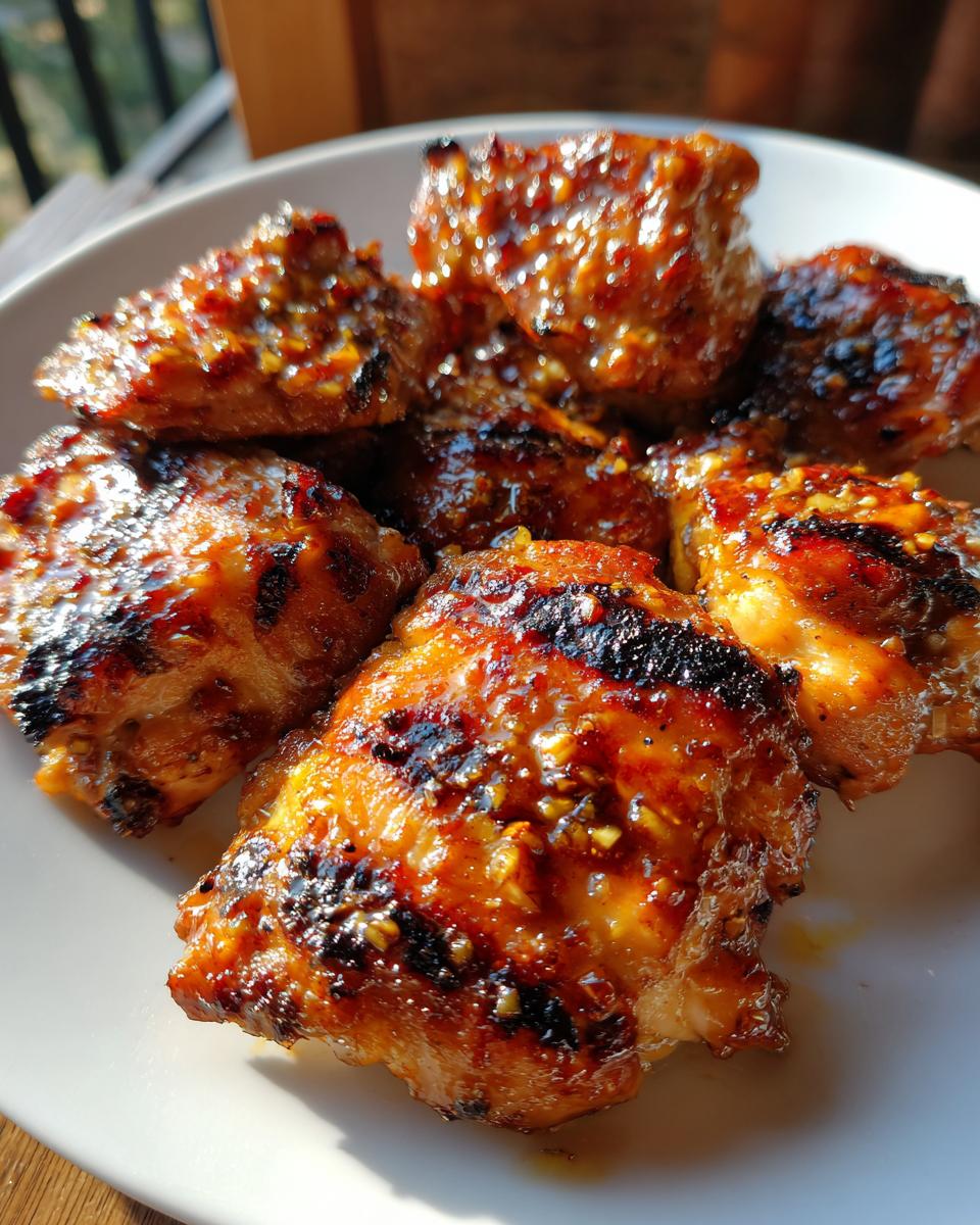 Honey Garlic Chicken - detail 2