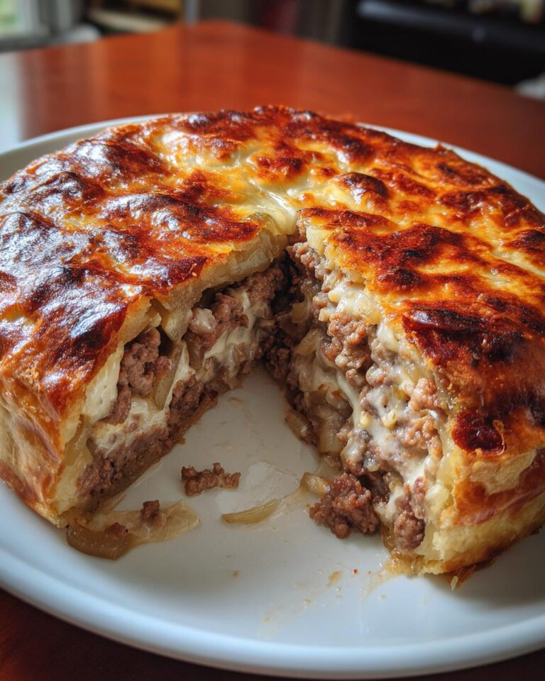 Impossible Hamburger Pie