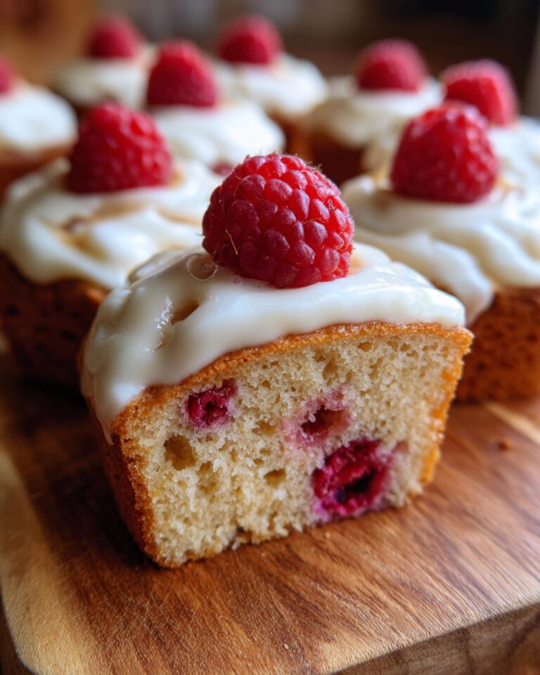 Mini Raspberry Cakes