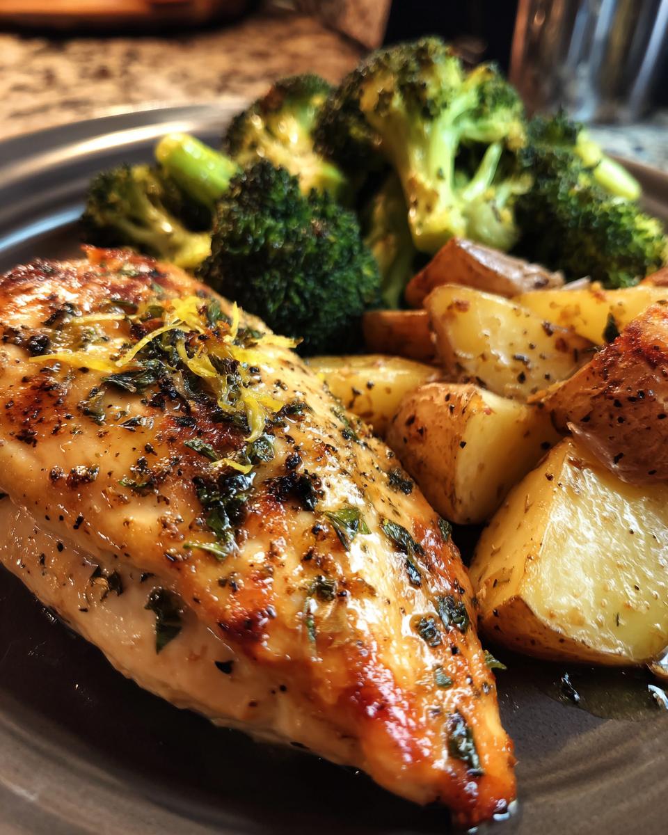 One Pan Garlic Butter Chicken Dinner - detail 2