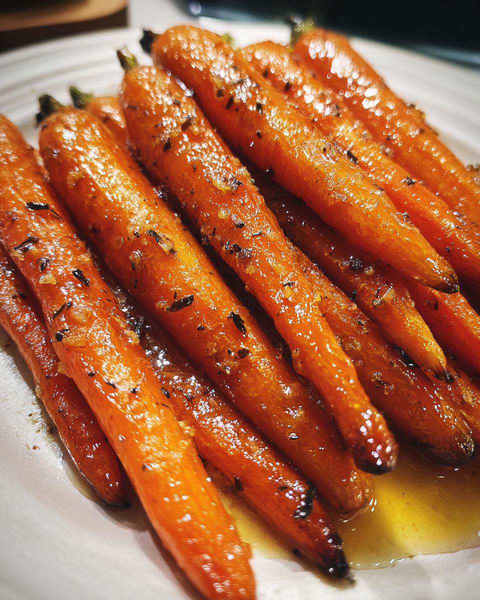 Oven Roasted Carrots with Honey - detail 2