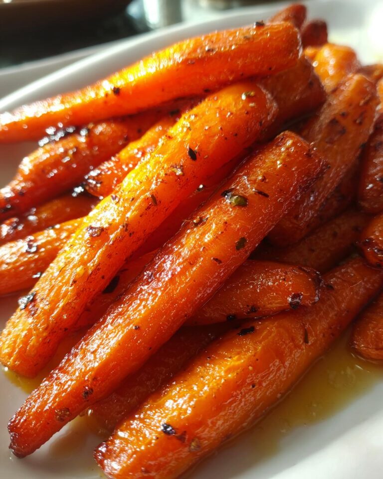 Oven Roasted Carrots with Honey