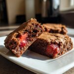 Strawberry Cake Mix Brownies